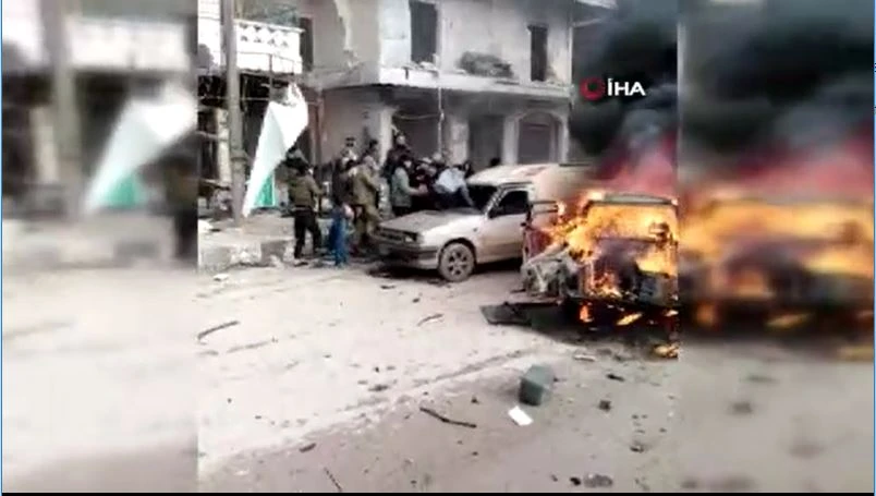 Afrin'de bomba yüklü araç saldırısı: 2 can kaybı, 23 yaralı (21 Şubat 2019)